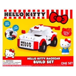 Hello Kitty Racecar Build Set New in box
